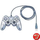 バッファローコクヨサプライ BUFFALO USBゲームパッド 12ボタン アナログデジタル対応 シルバー BGCUCF1201SVA