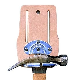 Click here to buy Custom Leathercraft 839 Snapping Hammer Holder by Custom Leather Craft.