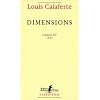 Dimensions : Carnets XV, 1993
