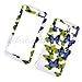 Samsung Omnia i910 (Verizon) Snap on Protector Hard Case Image Cover "Colorful Butterfly" Design