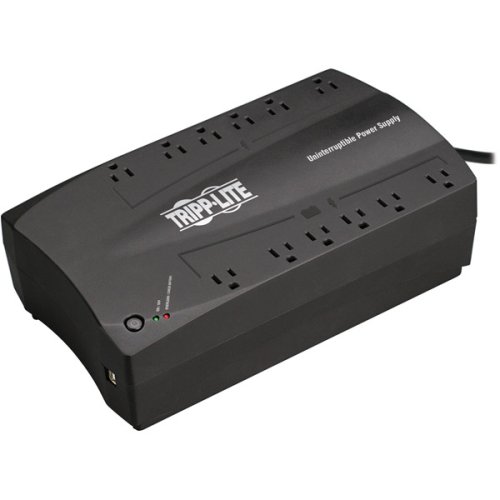 Tripp Lite AVR750U 750VA UPS Low Profile Line-Interactive 12 outlets