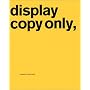 Display Copy Only,: A Book of Intro Work