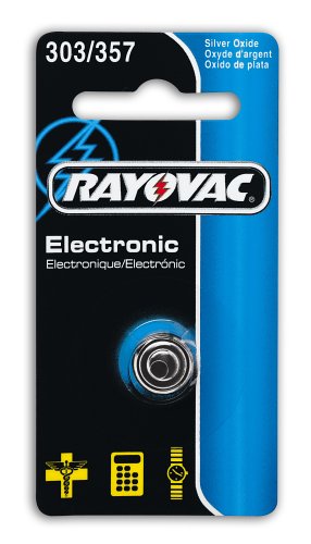 Rayovac Silver Electronic Battery Carded 1 Pack, 1.5-volt