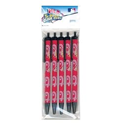 Saint Louis Cardinals MLB 5 Pack Pen Set by Pro Specialties Group