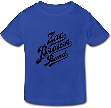 MAIT Kids Zac Brown Band ZBB LOGO 2-6 Boys Girls T-shirt RoyalBlue 3 Toddler