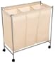 Whitney Design 07137 Silver Triple Laundry Sorter Plus