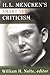 H.L. Mencken's Smart Set Criticism by H.L. Mencken ISBN 0895262312