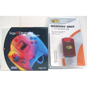 Sega Dreamcast Controller & Memory Card Bundle