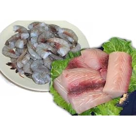 2 lbs. Mahi Mahi and 2 lbs. Jumbo Shrimp by Charleston Seafood