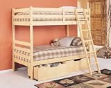 Spokane TwinTwin Bunk Bed With 2 Storage Drawers