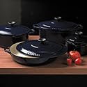 Chasseur 118 72286 Cast Iron 28cm, 6.0ltr Round Racing Green Casserole