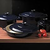 Chasseur 118 72286 Cast Iron 28cm, 6.0ltr Round Racing Green Casserole