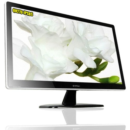 achieva Shimian QH270-IPSBS 27" 27 inch LED PC Computer Monitor S-IPS High-Resolution 2560x1440 16:9 WQHD DVI-Dual Tilt Built in Speaker
