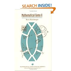Mathematical Gems I, II, and III by Ross Honsberger
