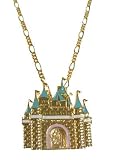 Disney Couture Kidada Magic Castle Necklace