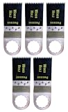 Fein 6-35-02-119-04-8 1-3/8-Inch SuperCut Precision E-cut Blade, 5-Pack