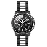 Cerutti Herren-Armbanduhr XL Vivalto Swiss Made Analog Edelstahl beschichtet CRA026E221G