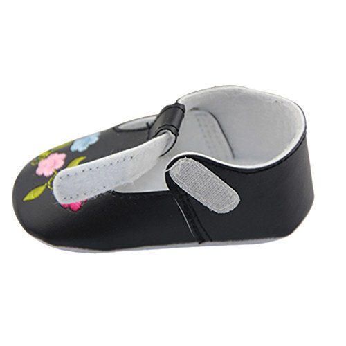 Weixinbuy Infant Baby Girl PU Leather Soft Sole Toddler Crib Shoe