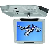Power Acoustik PMD-103CM GR 10.4-Inch Overhead Monitor with Built-in DVD Player