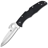 Spyderco Endura 4 Wave Plain Edge Folding Knife
