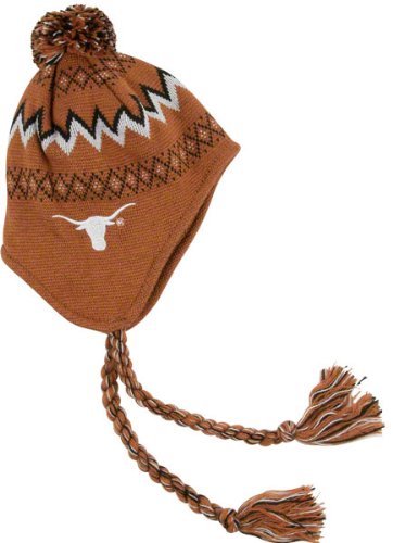 Texas Longhorns Toddler Dark Orange Tassel Pom Knit Hat