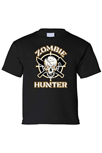 Kids Tee Zombie Hunter Short Sleeve T-Shirt
