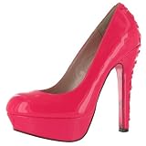 BETSEY JOHNSON Dita Patent Leather Corset Womens Shoes