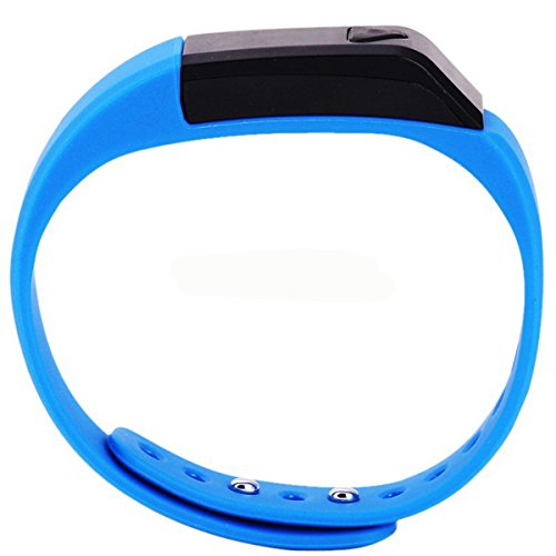 Vidonn X5 Ip67 Bluetooth V4.0 Smart Wristband Bracelet with Sports & Sleep Tracking for Iphone 4s 5 5s 6, Ipad 3, Retina, Ipad Mini, Ipod Touch (Not Suitable for Android Smartphone) (blue)