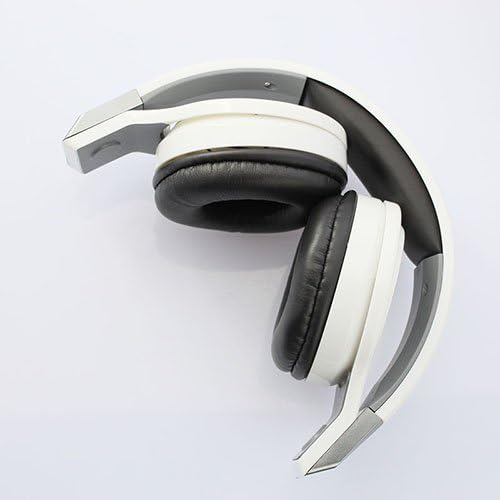 OVLENG Dynamic Stereo Foldable Studio Headphones with MIC (White)