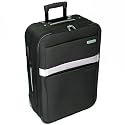 L. Lambertazzi Large 28 Inch Lightweight Suitcase (Black)