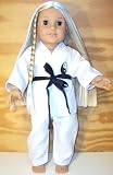 KARATE Outfit Uniform ~ Doll Clothes Fits American Girl, 18 Inch Dolls