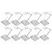 Migavan 10pcs Assembly Action Figure Display Holder Base Doll Model Support Stand Compatible with HG RG SD SHF Gundam 1/144 Toy Clear