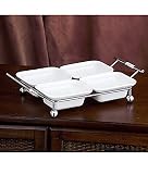 Porcelain 4-Section Relish Servers