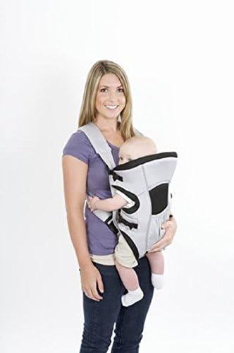 Babyhelp Comfortable Breatheable Cotton Baby Soft Carrier(SilverGray)