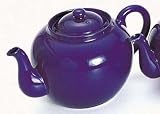 HIC 71/372-6C Cobalt Porcelain Teapot w/ Infuser - 32 ounce