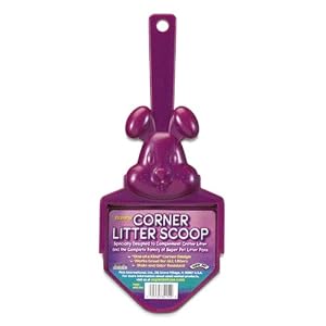 Litter Scoop Scoop up the poop inbetween cage cleans in order to keep the bunny\'s home nice and tidy. Especially hand if your pet rabbit is not 100% litter trained.