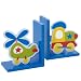 Living Textiles Baby BOOKENDS - MOTORS
