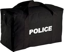 Black Two Sided POLICE Large Equipment Gear Bag