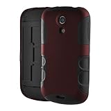 Seidio Innocase Active X Hybrid Case for Samsung Epic 4 (Burgundy)