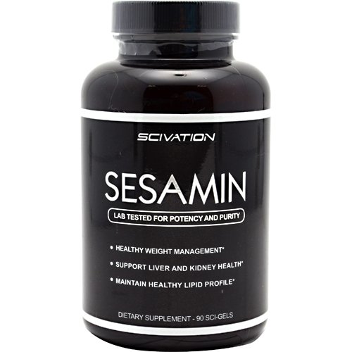 Scivation Sesamin 500mg 90 Softgels Scivation Sesamin 500mg 90 Softgels