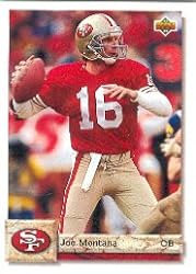 1992 Upper Deck Joe Montana Football Card #560 - Shipped In Protective Display Case!
