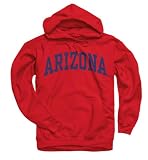 Arizona Wildcats Red Arch Hooded Sweatshirt