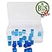 PRODUCT80 12 BitsBins XL, Mini Storage Containers for Game Pieces, Flip-Top, Works with Istanbul, Memoir 44 and Many Other Games