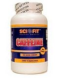 Scifit Caffine Capsules, 200 mg, 200-Count Bottle (Pack of 2)