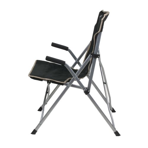 10T slimBOY Fauteuil de camping Noir 62 x 72 x 104 cm