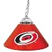 Trademark NHL Carolina Hurricanes 14 Inch Single Shade Bar Lamp, Red