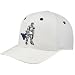 Zephyr West Virginia Mountaineers White Flurry Fitted Hat