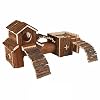 Trixie 6163 Natural Living Frida Tunnelsystem, 47 � 22 � 15 cm