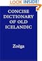 A Concise Dictionary of Old Icelandic