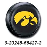 Iowa Hawkeyes NCAA Spare Tire Cover (Black)